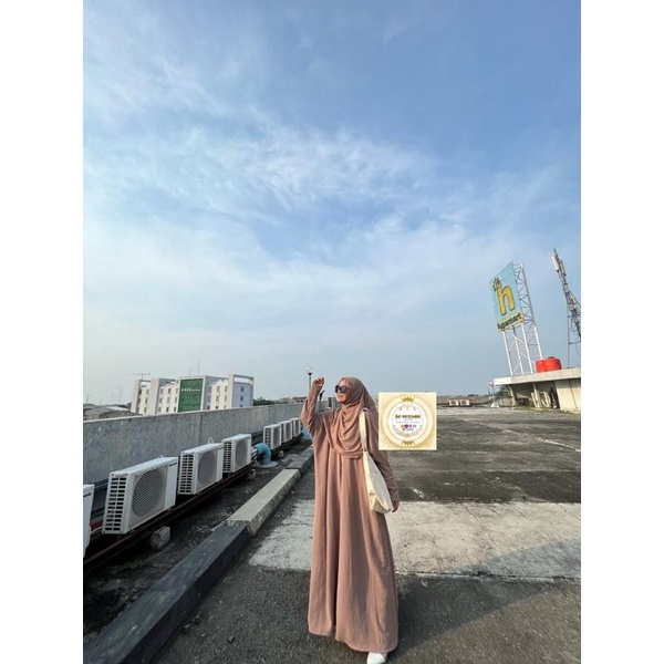 ABAYA BATWING JUMBO/ ABAYA TURKI BATWING JUMBO/ABAYA CRINKLE AIRFLOW