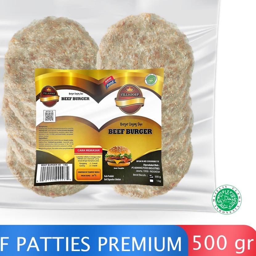 

▼ Villef Patties Premium - 500 gr ◊