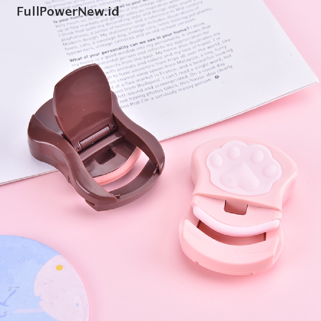 Power 1Pcs Penjepit Bulu Mata Mini Portable Eye Lashes Curling Clip Makeup Eyelash Tools ID