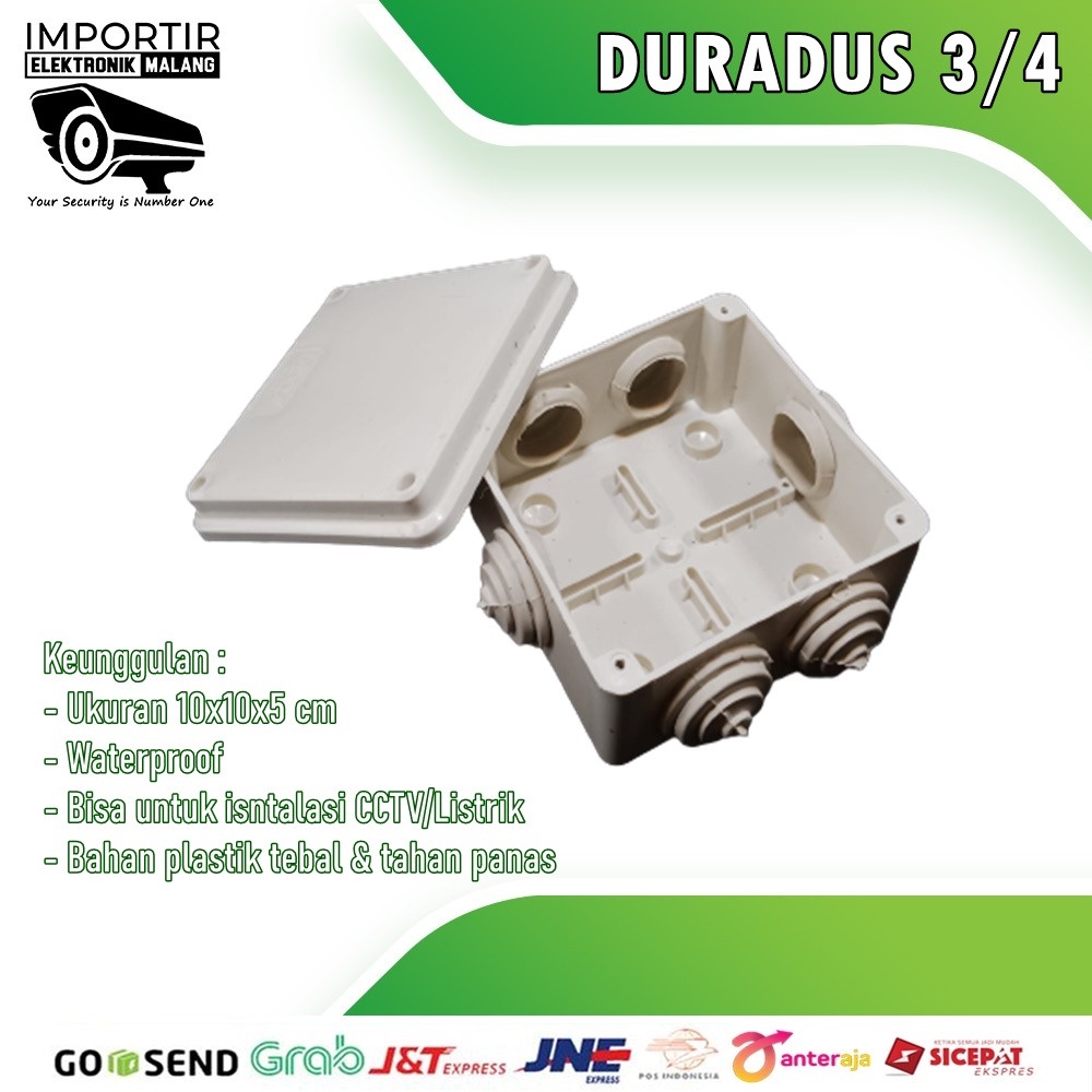 Duradus Junction Box uk. 10x10cm ( DURADUS ABU )