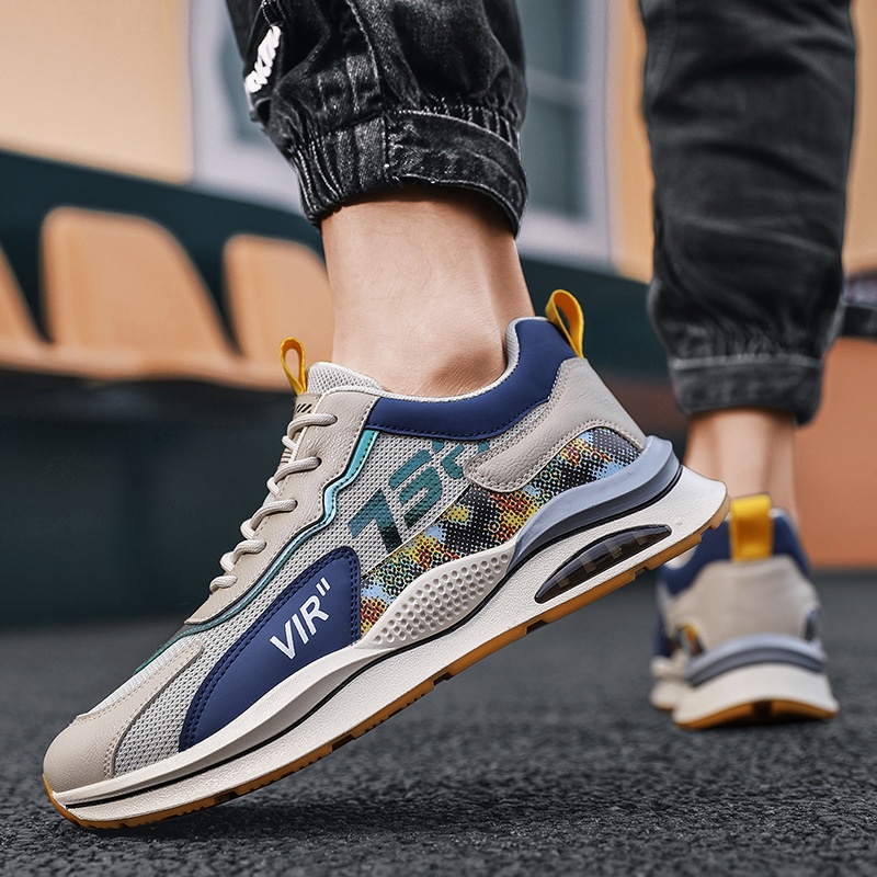 Sepatu Sneakers Pria Trendy Model Kekinian Casual VIRZA