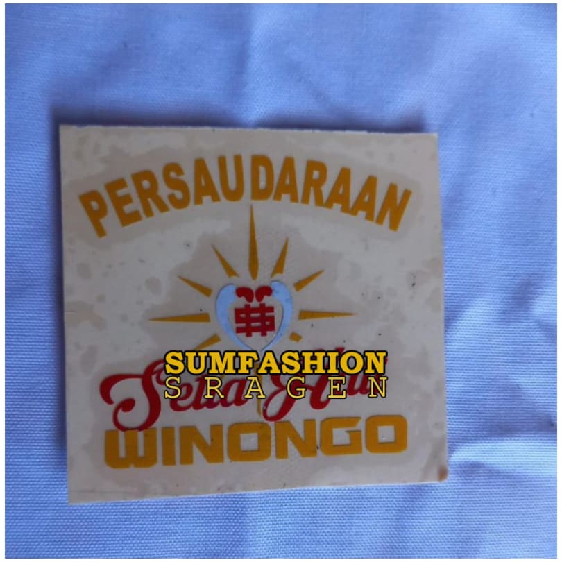 stiker Cutting PSHW - SH winongo - pencak silat - Sticker SH