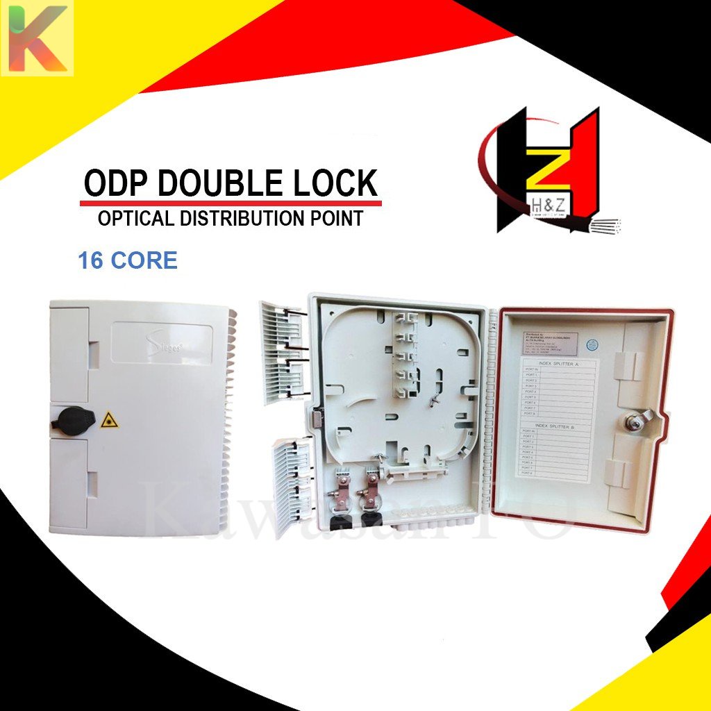 ODP 16 Core Model SUNSEA Double Lock/ODP 16 Core Double Lock ODP Tiang ODP Pole FIber Optik FTTH