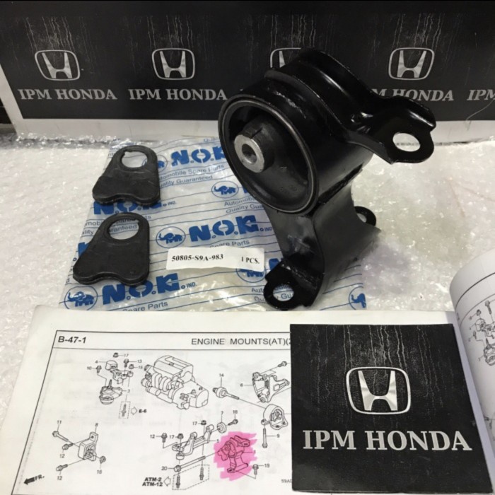 Engine Mounting Kiri Crv Gen2 Rd4 Rd5 2002 2003 2006 Matic 50805 S9A Kode 326