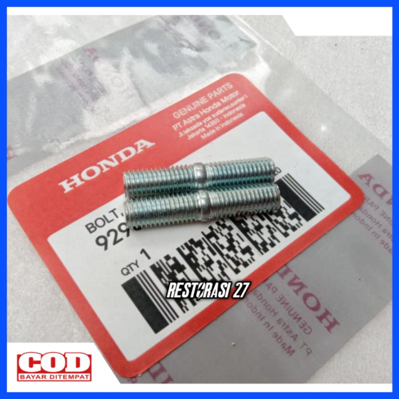 2 PCS BAUT KNALPOT HONDA VARIO 125 VARIO 150 ADV 150 PCX GENIO BEAT 2020 DRAT 11 / BAUT LEHER KNALPO