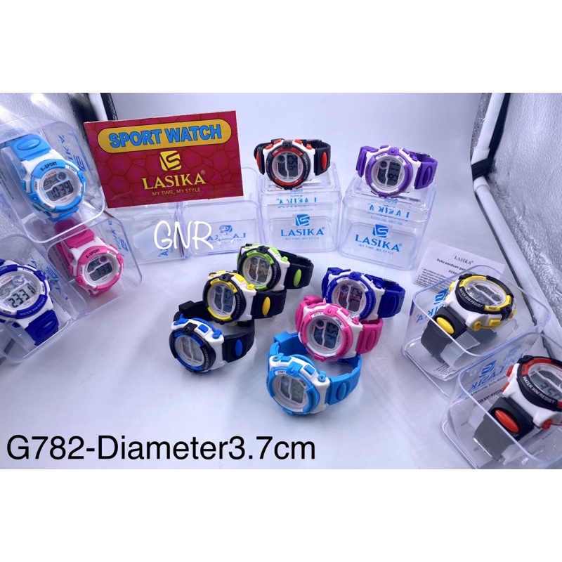 HARGA PROMO,,,JAM TANGAN LASIKA ANAK TK/SD/REMAJA ORIGINAL WATER RESIST