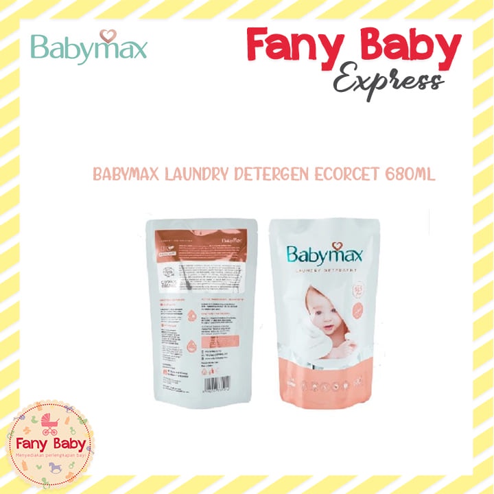 BABYMAX DETERGENT ECOCERT 680ML REFILL