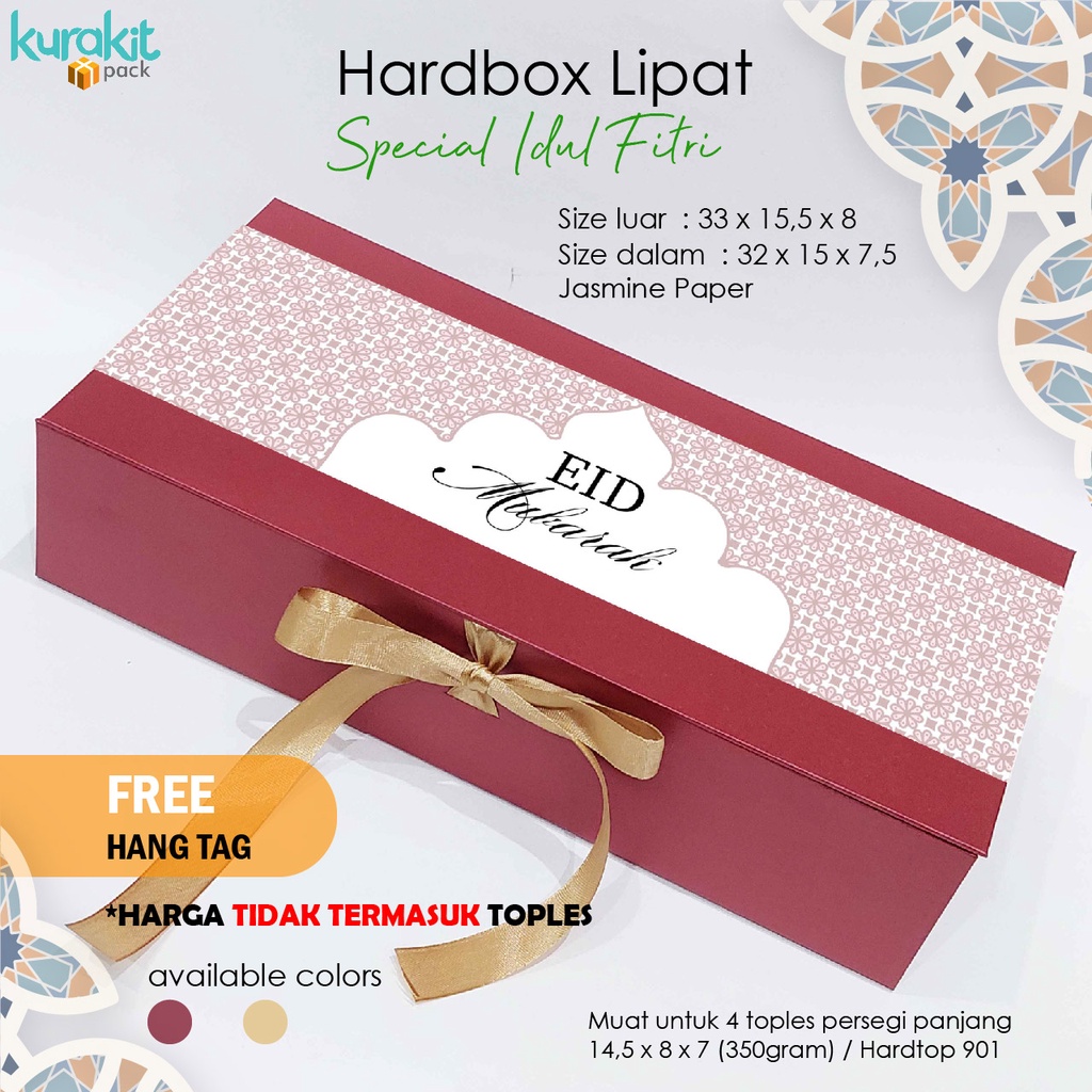 

Box Lebaran, Box Hampers, Box Lipat, Foldable, Box Multifungsi