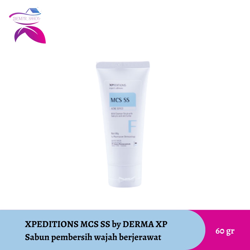 Xpeditions MCS SS Acne Series 60 gr - Pembersih Wajah Berjerawat