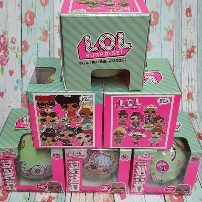 ➮ Mainan LOL surprise egg ball BESAR mainan kejutan telur boneka bola ○