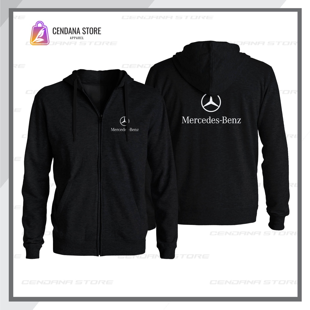 JAKET ZIPPER SWEATER MERCEDES-BENZ