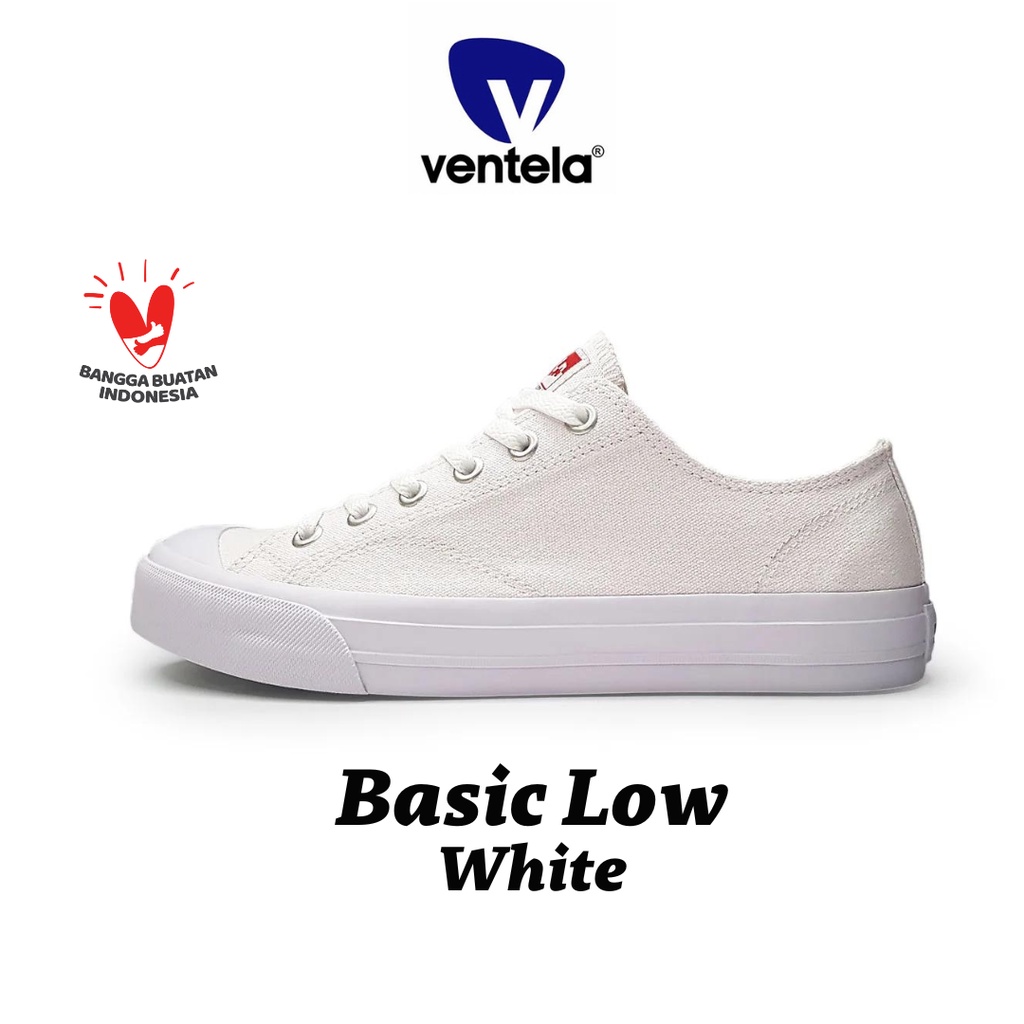 Ventela Basic Low White [READY STOCK]