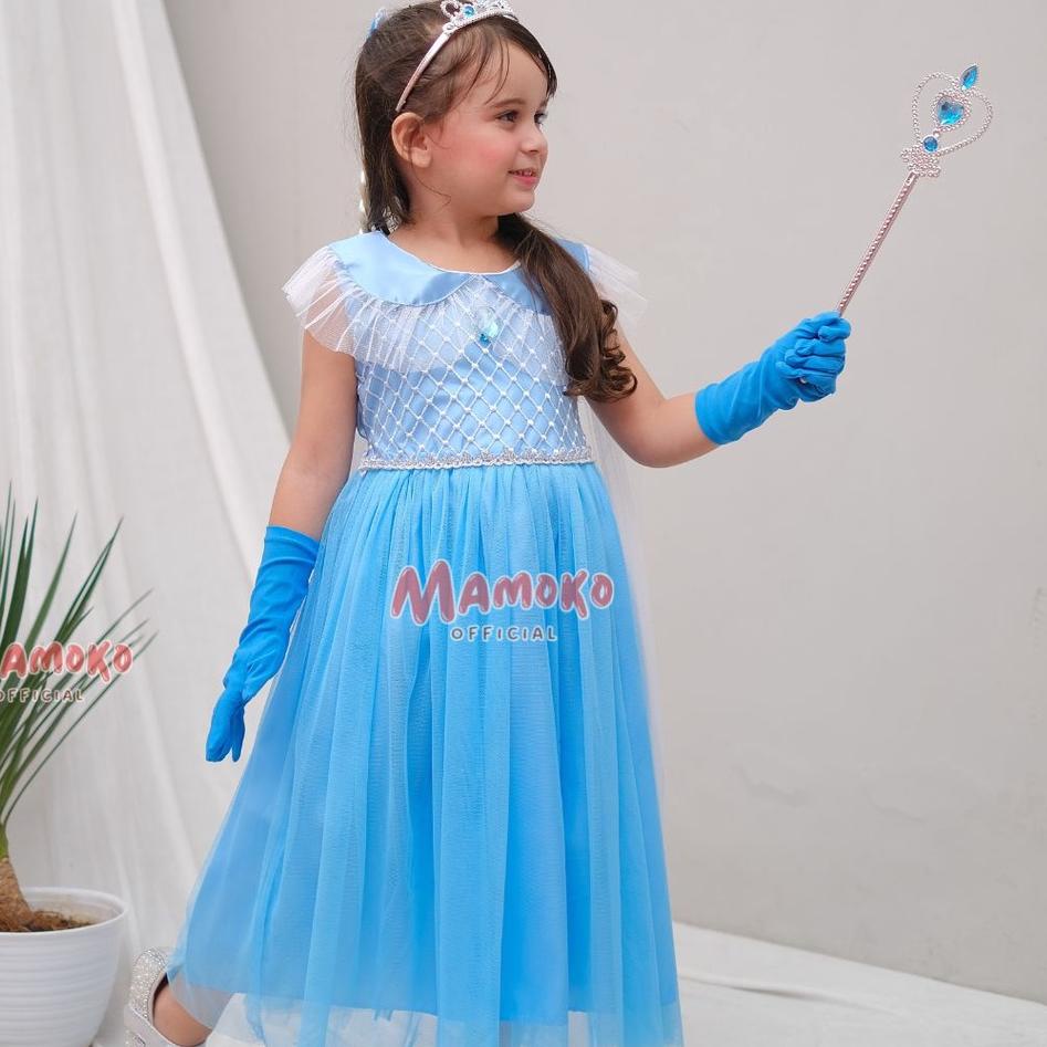 ❈ Baju anak princess perempuan | gaun anak perempuan | baju frozen anak perempuan | baju frozen | ga