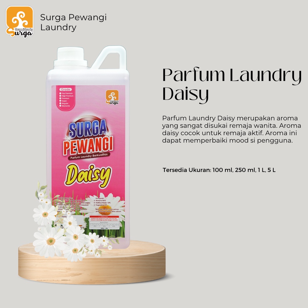 Parfum Laundry Daisy - Parfum Laundry Tahan Lama 1 Liter