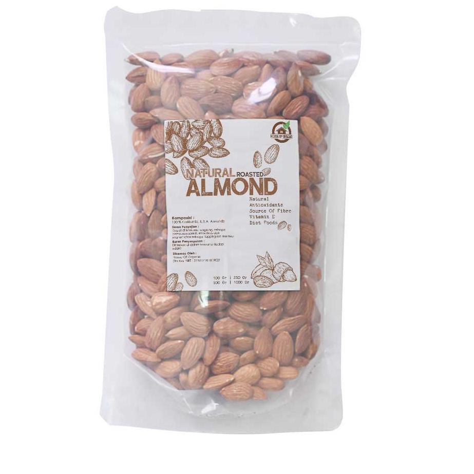 

✬ Natural Roasted Almond (Panggang) 250 Gr ♂
