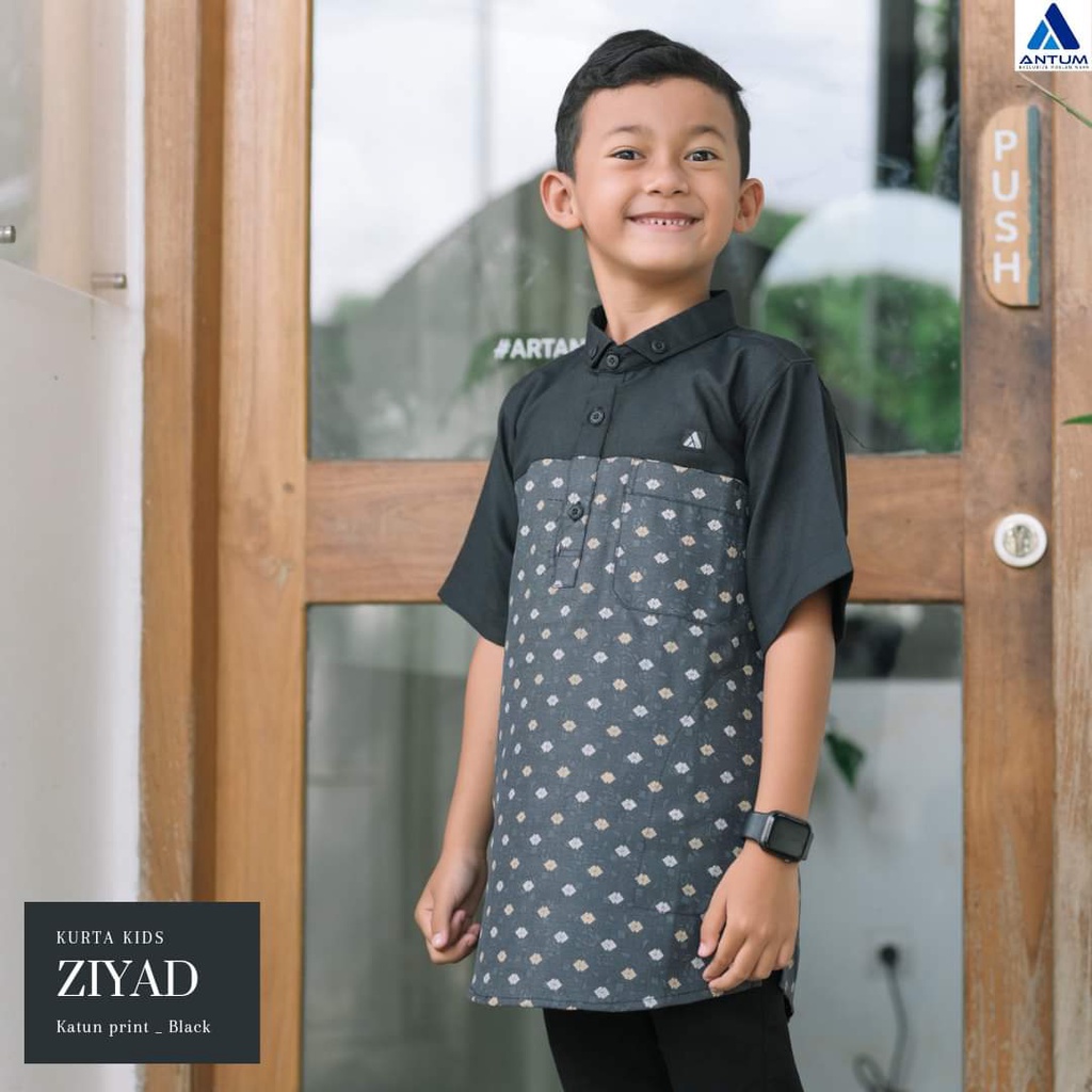 Kurta Kidz Ziyad Antum Kurta Anak Antum Koko Anak Kemeja Anak Antum