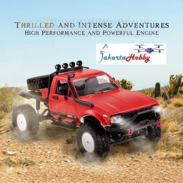 

Unik WPL C-14 1:16 2.4G 2CH 4WD Mini Off-road RC Semi-truck Limited