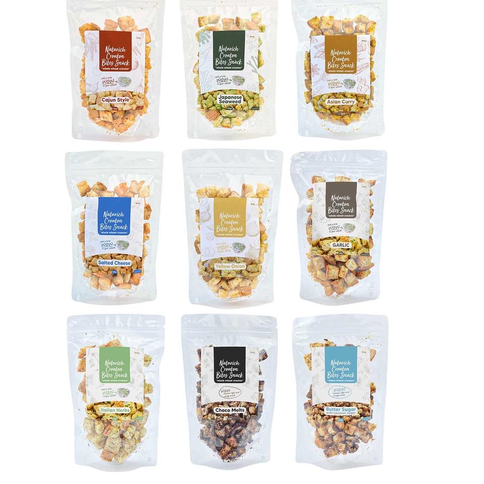 

○ Buy 1 Get 1 Simply Premium Crouton Bites Snack 60 Gr ✥