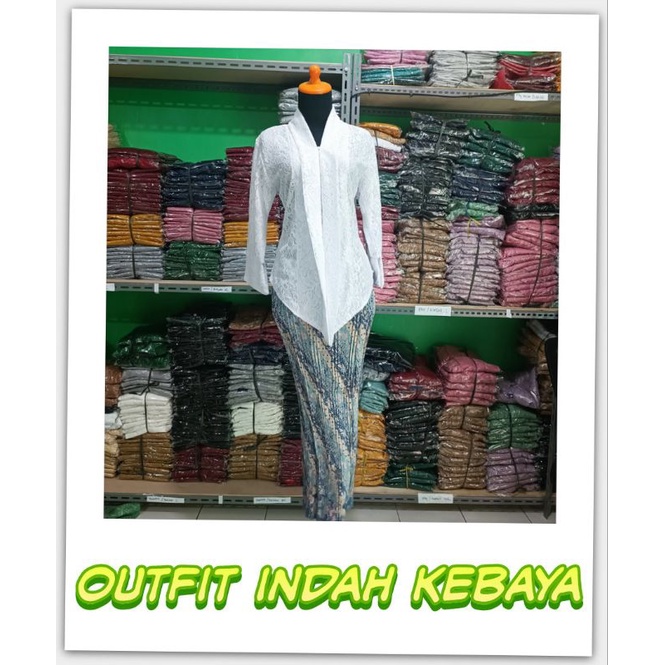 IndahKebaya • SETELAN KEBAYA FLOY BROKAT INDAH / KEBAYA JUMBO LD 130 120 110 / KEBAYA KONDANGAN MODERN KEKINIAN / KEBAYA BUSUI FRIENDLY / KEBAYA WISUDA NATALAN KARTINI MIX ROK BATIK JUMBO / WARNA HITAM MOCCA LAVENDER NAVY WARDAH HIJAU BOTOL GOLD SILVER