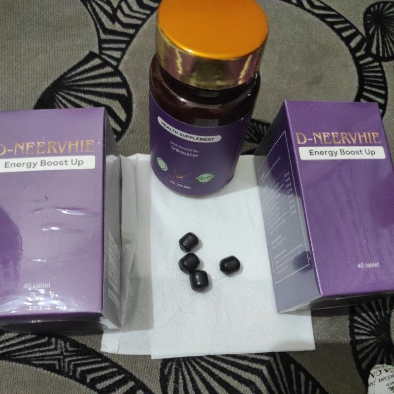 Pil Hitam D-Neervhie Energy Boost Up