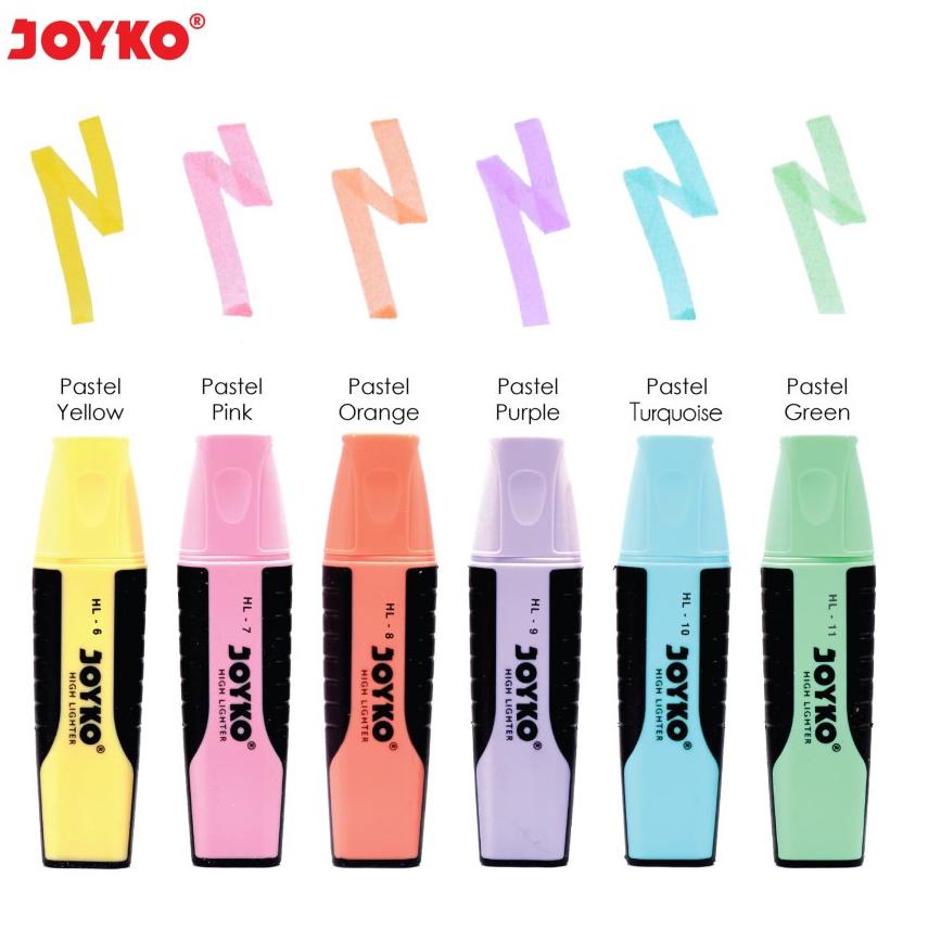

R90 SOFTCOLOR HIGHLIGHTER JOYKO HL 6 ~ HL 11 PRODUK KEREN ㆄ