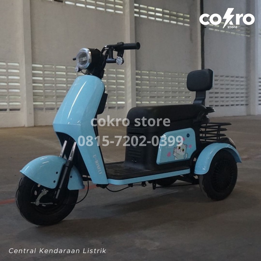 Sepeda Listrik Uwinfly Kitty Series Roda Tiga