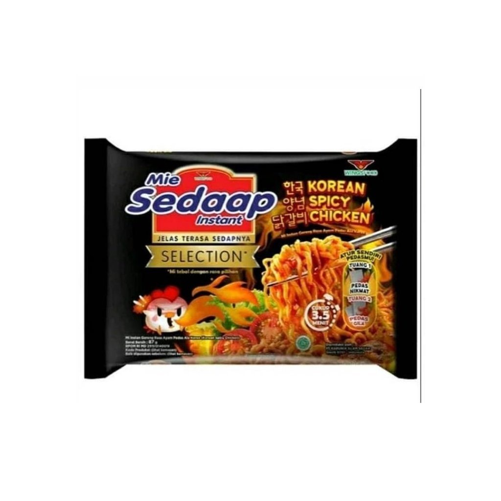 

Mie Sedap Goreng Korea Selection Pedas Korean Spicy Chicken Best Seller