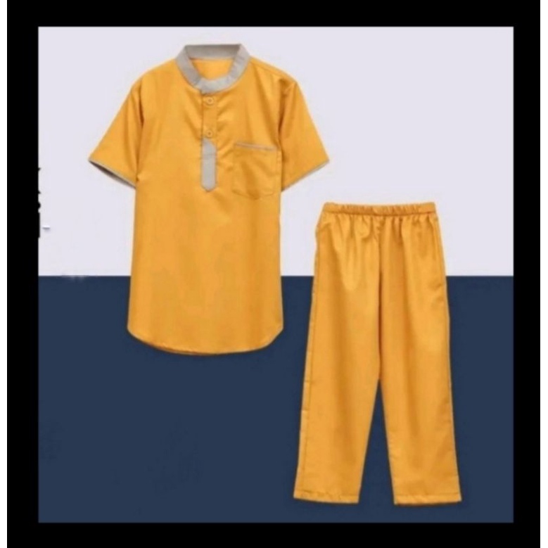 setelan Koko anak laki-laki/setelan baju Koko anak muslim anak laki-laki terbaru 1-9 tahun