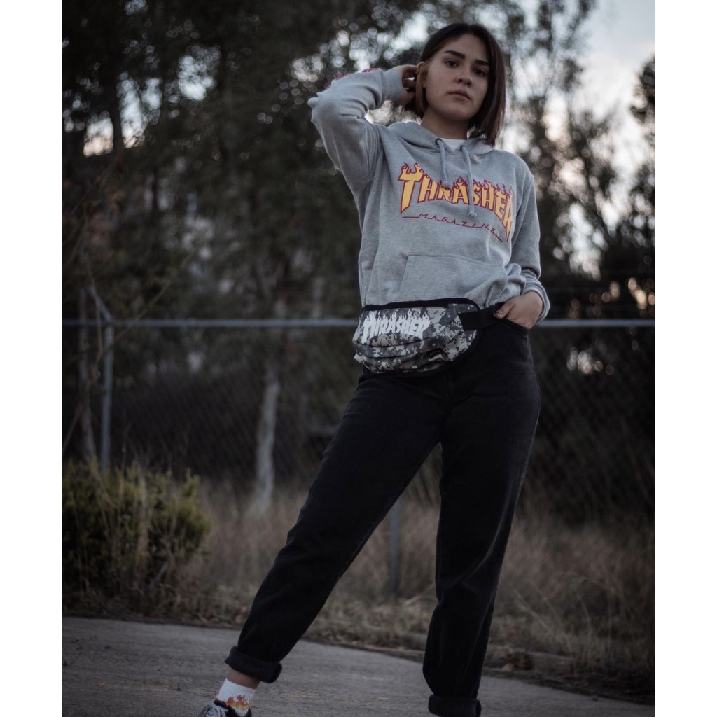 Jaket Sweater Hoodie Thrasher Magazine Premium