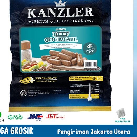 

FLASH SALE SOSIS KANZLER BEEF COCKTAIL 250 GRAM & 500 GRAM !!