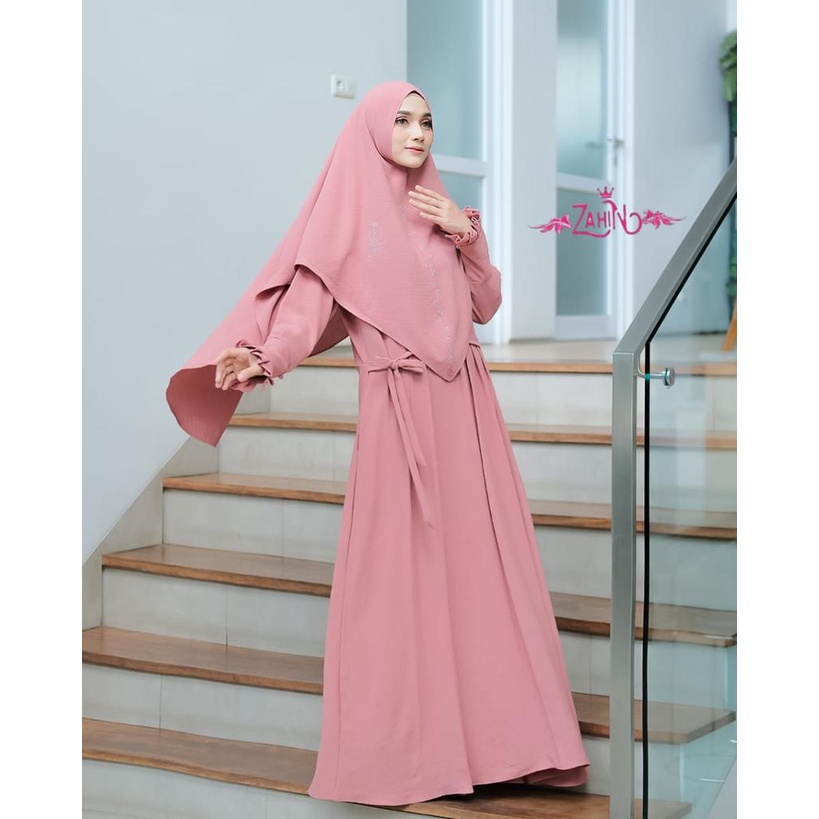 GAMIS AMEENA LIORA ZAHIN SET KHIMAR SYARI MUSLIMAH FASHION STYLE MODIS MODERN WANITA HQ OOTD