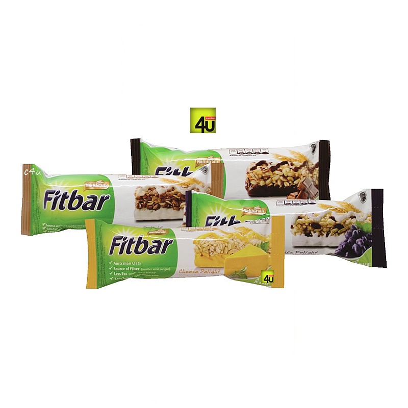 

Fitbar - Delicious Multigrain Bar - 20 gr Kalbe