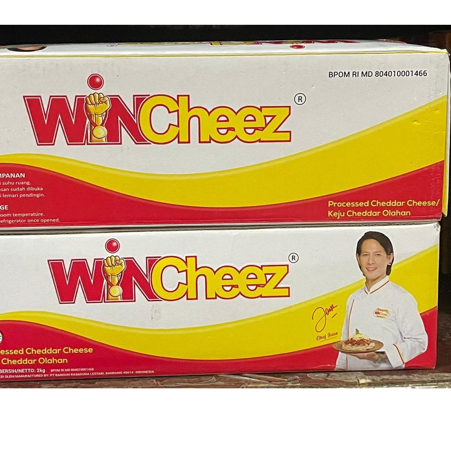 

✱ Keju Wincheez Cheddar Cheese - Keju Cheese 2kg ♝