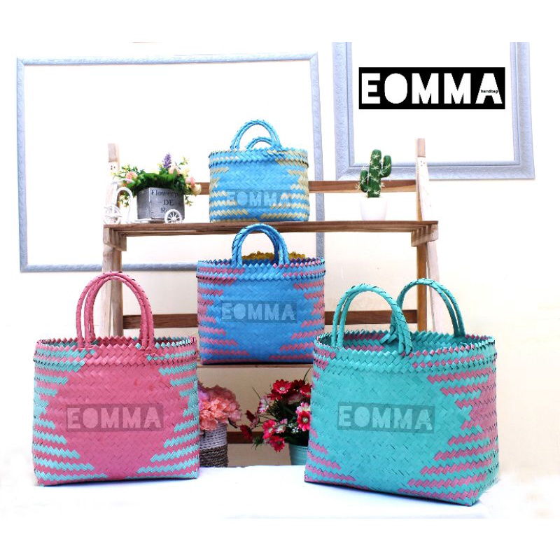 Tas Anyaman S/Mini , Tas belanja, Tas souvenir,Mainan anak, Tas Hampers,