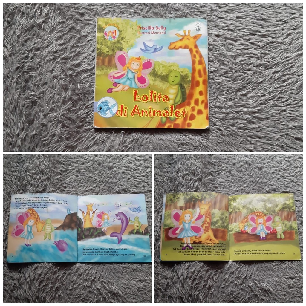 Lolita di Animalet buku anak bekas second preloved