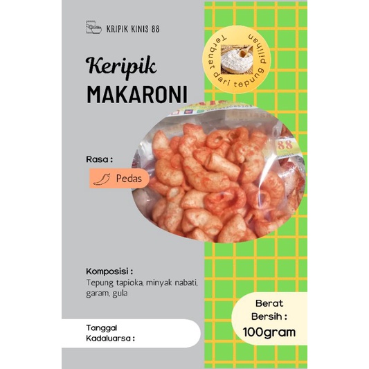 

KRUPUK MAKARONI BALADO PEDAS || KRUPUK USUS TAPIOKA BALADO PEDAS || KINIS88 @KRUPUKMAKARONIPEDAS