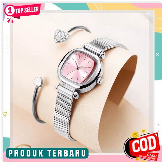 Jam Tangan Wanita Terbaru 2023 Murah Viral Simple Kekinian Kecil Elegan Mewah Aesthetic Import 2022 