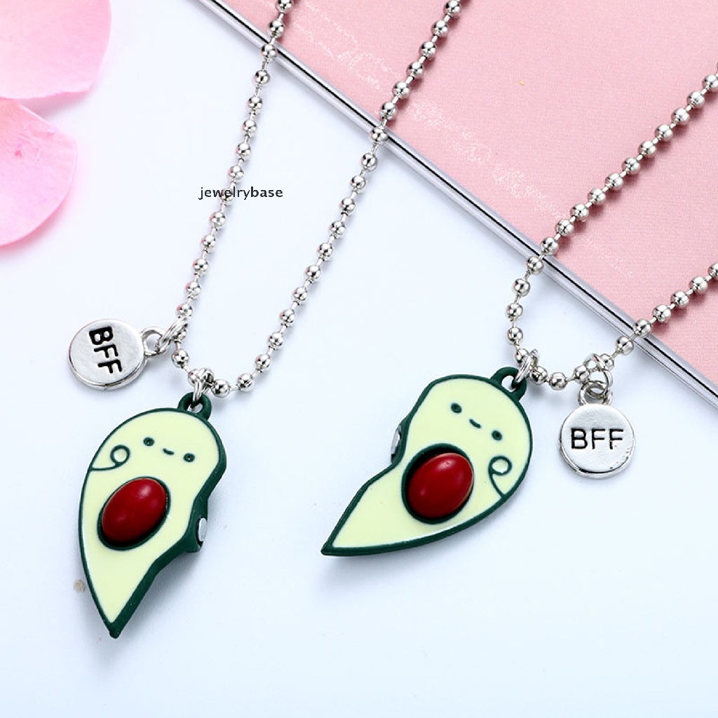 [jewelrybase] Kalung Anak Sepasang Alpukat Kalung Besi attract good friend BFF Nec Boutique