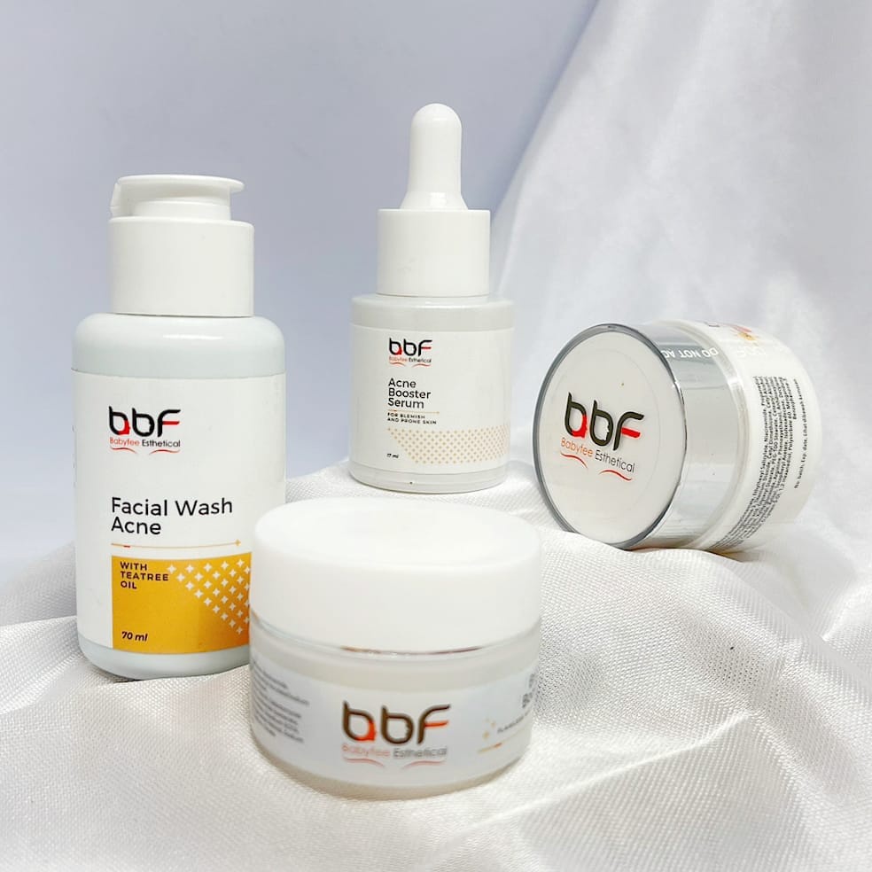 Skincare BBF (Babyfee Estherical) Viral Original BPOM BBF PAKET ACNE GLOW /BBF PAKET WHITE GLOWING