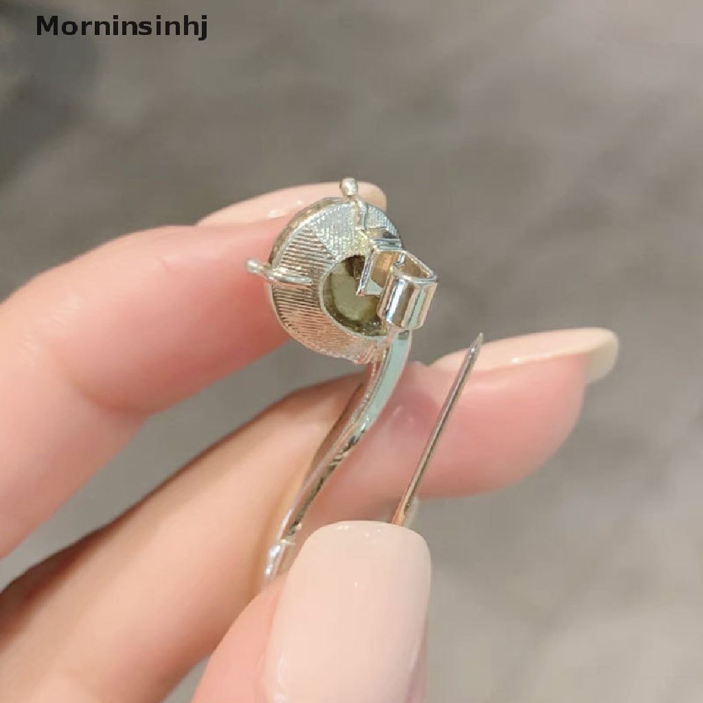 Mornin Bros Bentuk Nota Musik Sederhana Untuk Wanita Kristal Brooch Pin Fashion Perhiasan Konser Musisi Lapel Pin Hadiah id