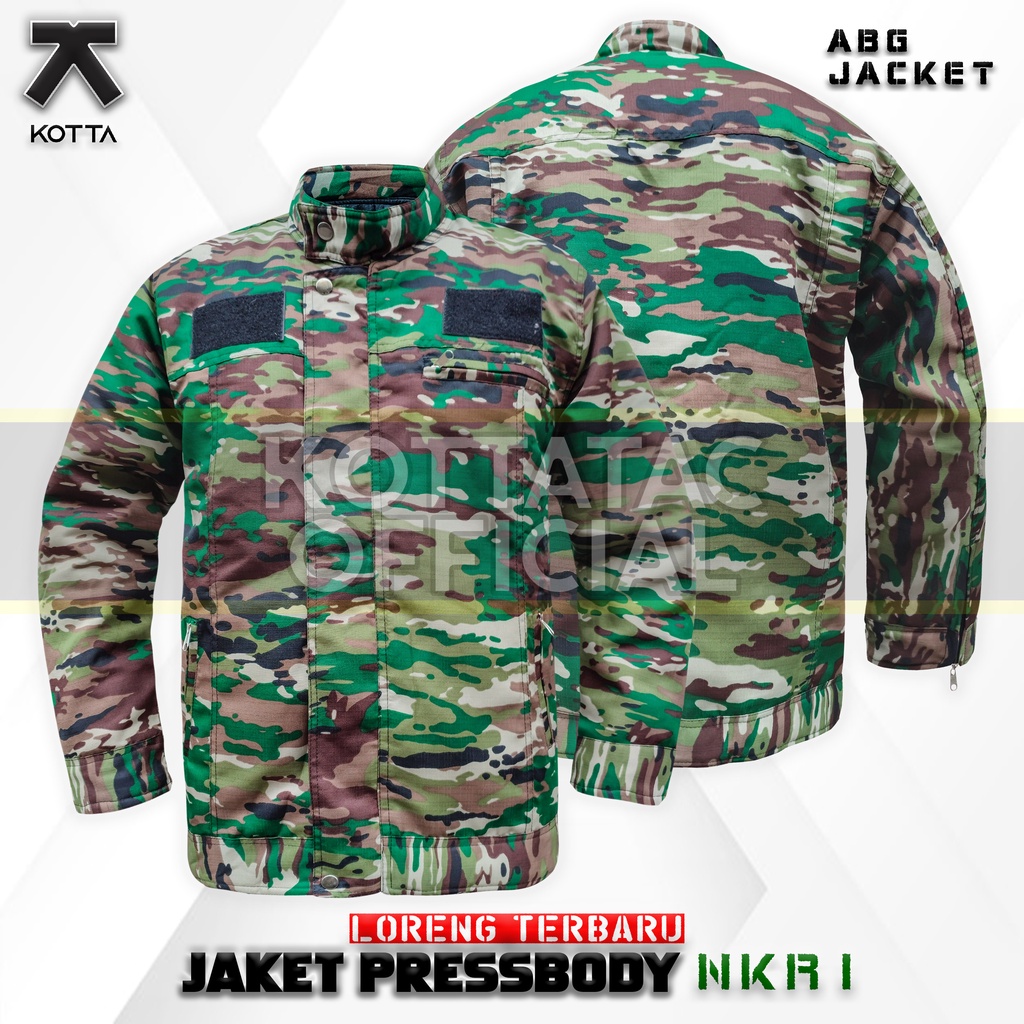 JAKET BOMBER LORENG NKRI TERBARU - JAKET KRU LORENG TNI NKRI TERBARU - JAKET LORENG MALVINAS KASAD NKRI TERBARU