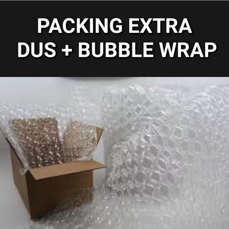 

Bubble Wrap + Dus Packing Extra