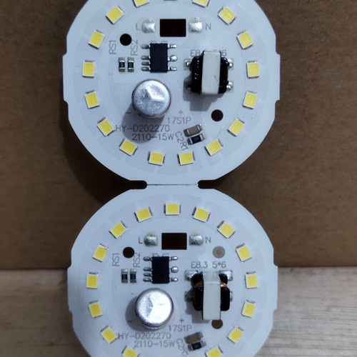 Ok mesin lampu pcb led ac nyala putih 15 watt Ok