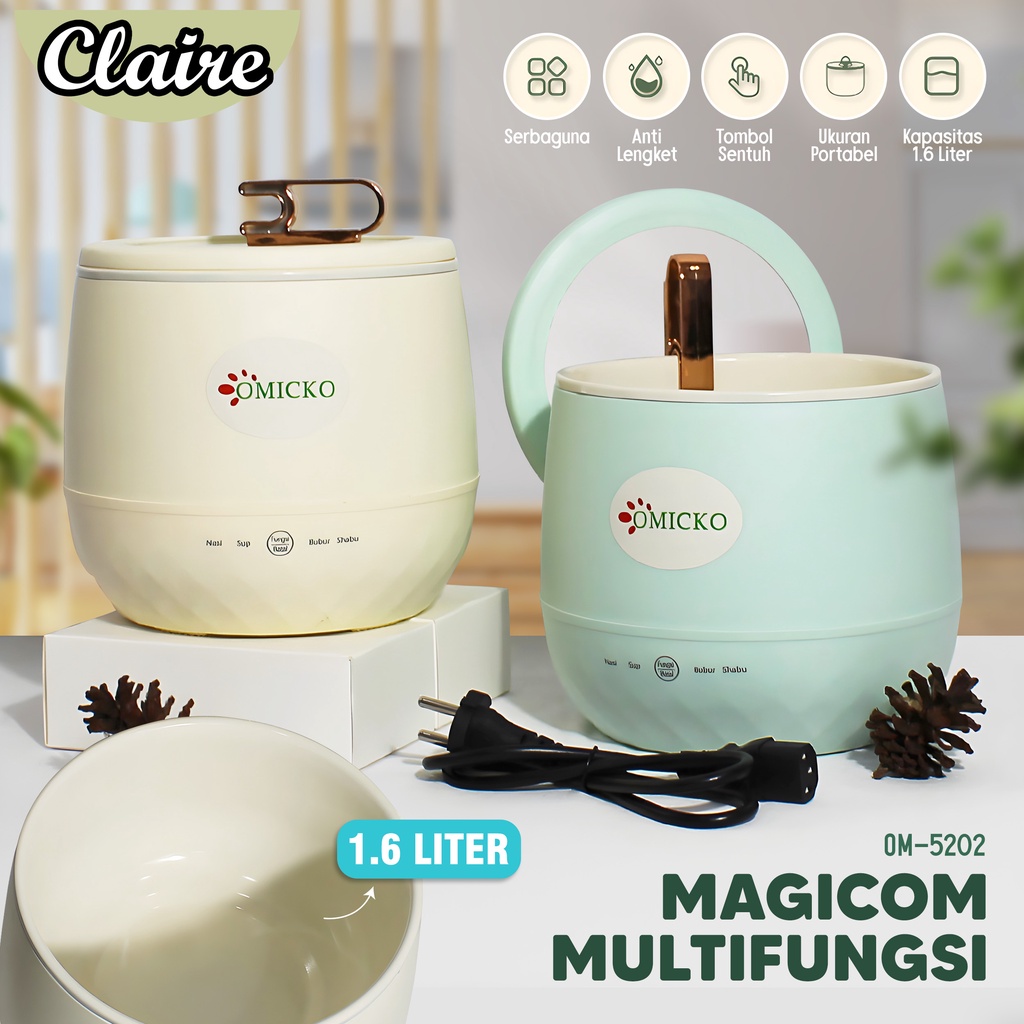 Magicom Multifungsi 1.6 Liter / Panci Elektrik Serbaguna / Rice Cooker Mini Portable