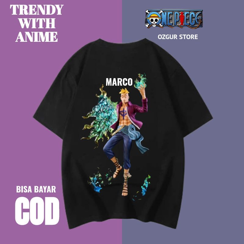 KAOS MARCO ANIME ONE PIECE
