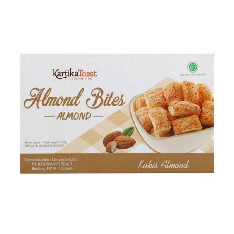 ALMOND BITES 51.6GR KARTIKA TOAST