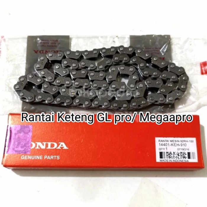 RANTAI KETENG RANTAI MESIN KAMPRAT HONDA GL PRO NEWTEC MEGAPRO LAMA