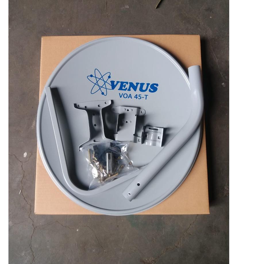 ♦ Dish Mini Venus 45 fullset lnb dan kabel Dish ODU Parabola Mini ✲