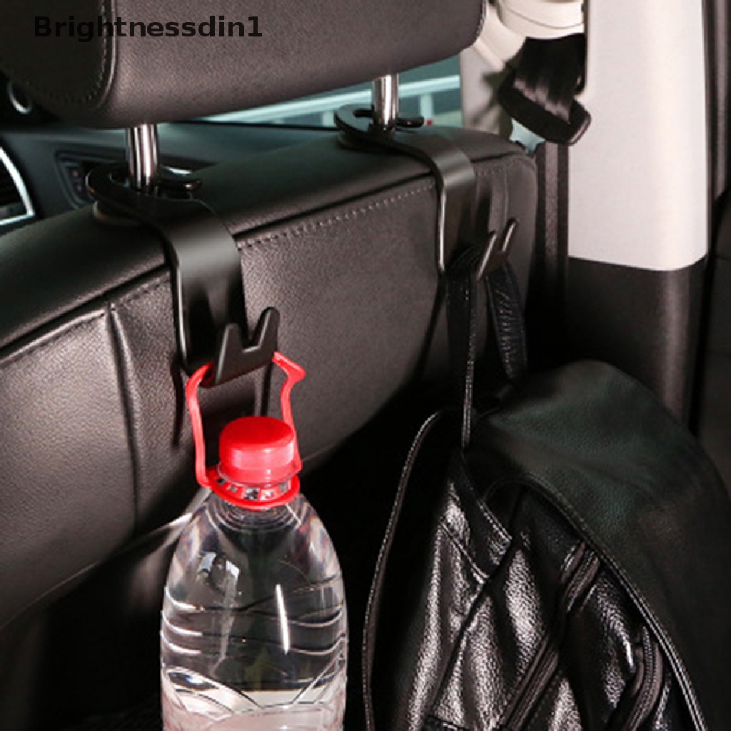 [Brightnessdin1] Pengait Belakang Kursi Mobil Universal Head Rack Auto Parts Indoor Portable Storage Rack Butik