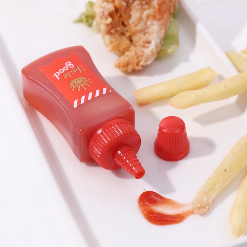 2 Pcs Pack Salad Dressing Kecap Subbottling Peralatan Makan Dapur Alat Makan Multi-Fungsi Portabel Dapat Digunakan Kembali Botol Selai Mini Kosong Isi Ulang Botol Saus Bento